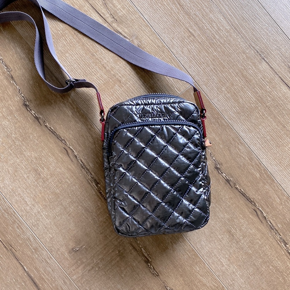 Mz Wallace Metro Crossbody in Anthracite